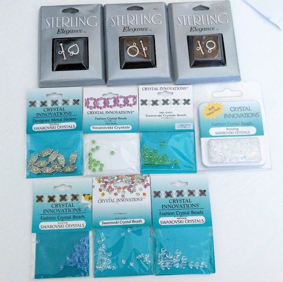 Swarovski Other - Jewelry Craft Making Swarovski Crystals Sterling